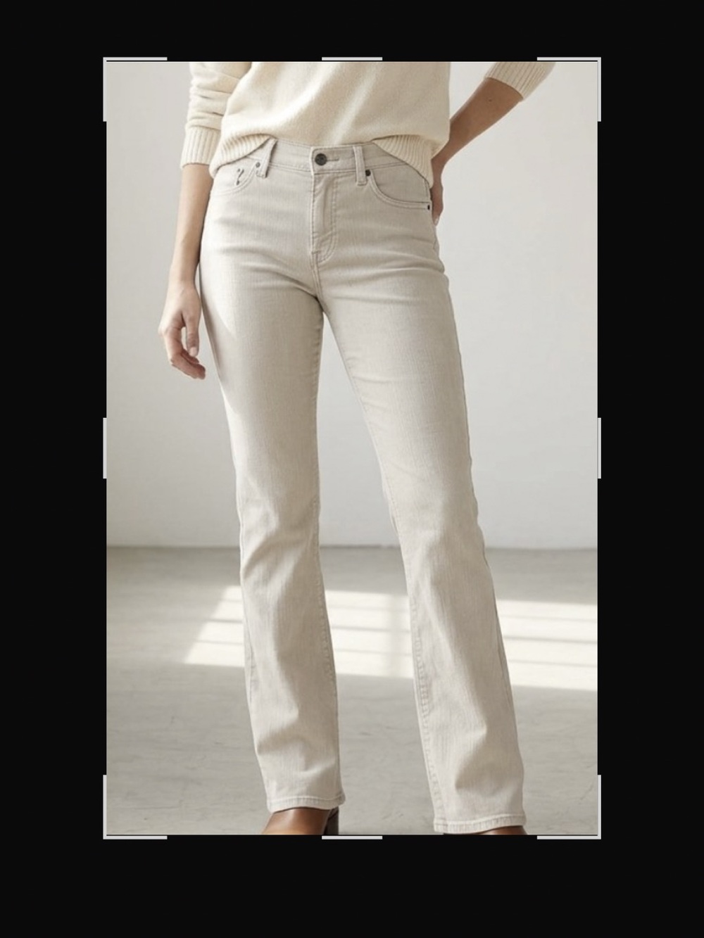 Vintage Signature by Levi Strauss Stretch Bootcut Jeans Sz 14 Short Pale Blue